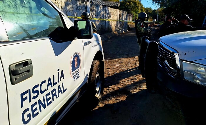 #Foto | Localizan un ejecutado a tiros en la colonia El Zapién