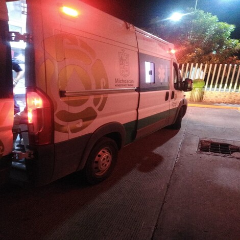 #Foto | Mujer sufre accidente de motocicleta y resulta herida