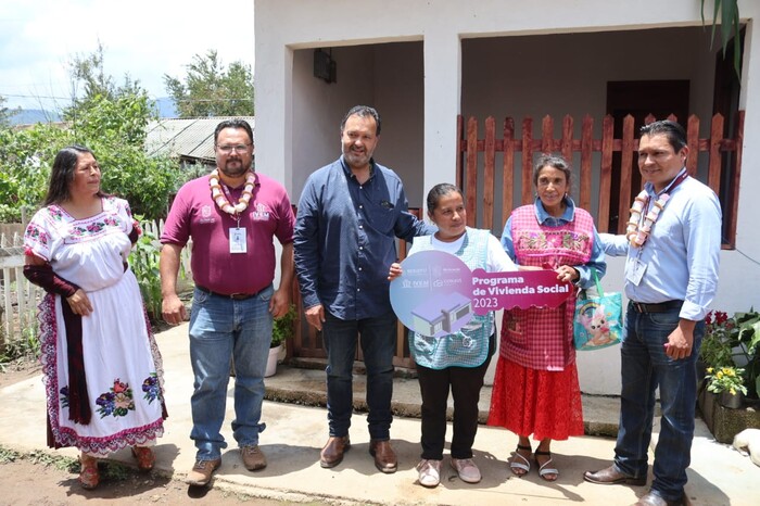 #Fotos | Autoridades entregan viviendas  en localidades de Pátzcuaro con el “Programa de Vivienda Social”