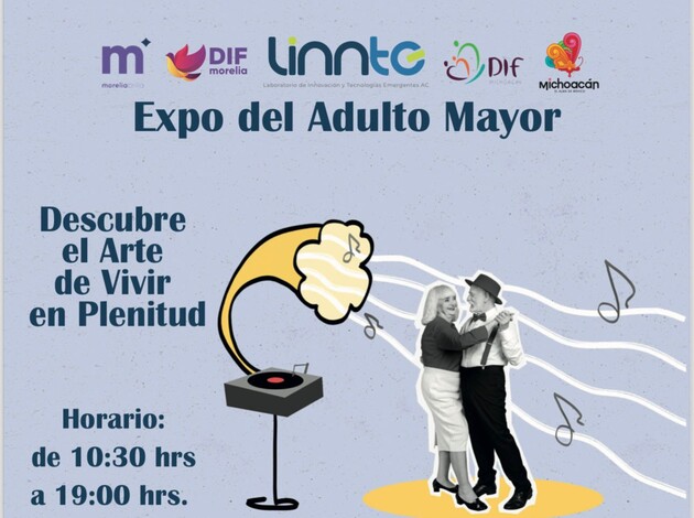 #Fotos | ¿Cómo quieres envejecer? Este y otros temas se tocarán en la Expo del Adulto Mayor