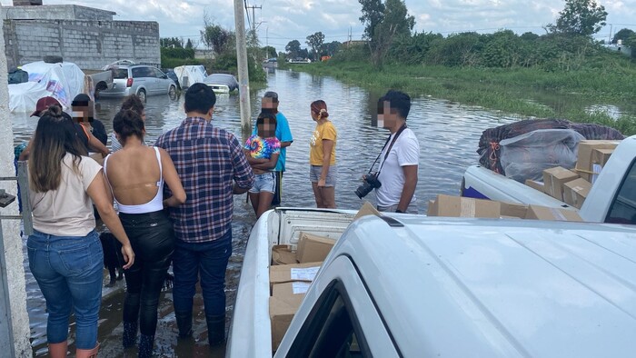 #Fotos | Entrega DIF Morelia despensas y apoyos a familias afectadas por lluvias