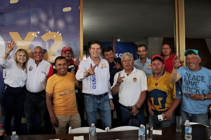 #Fotos | Liderazgos de CTM cierran filas con Alfonso