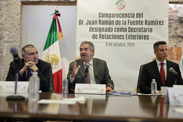 #Fotos | Ratifica Senado nombramiento de Juan Ramón de la Fuente como titular de la SRE