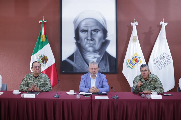 #Fotos | Trazada ruta de seguridad para estrategia de primeros 100 días de Sheinbaum: Bedolla