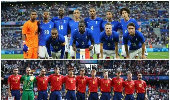 Francia ante España por la medalla de oro en futbol en  París 2024