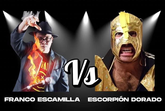 Franco Escamilla vs. Escorpión Dorado en Supernova Strikers HOY: Comedia, golpes y espectáculo en una pelea única
