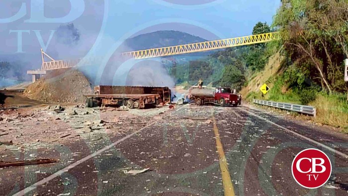 Fueron 8 muertos en el choque de tráileres en la Siglo XXI