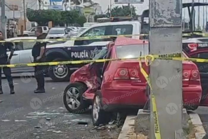 Fuerte choque en La Piedad deja una mujer fallecid4