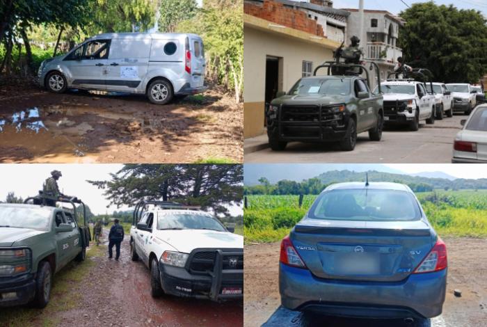 Fuerzas federales abaten a 3 presuntos gatilleros de un cártel, en Cotija