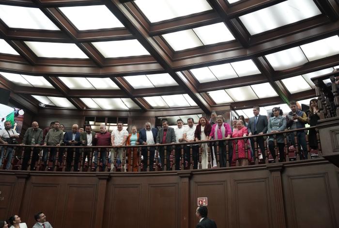 Fuimos como ciudadanos al Congreso y seguiremos yendo: Morena