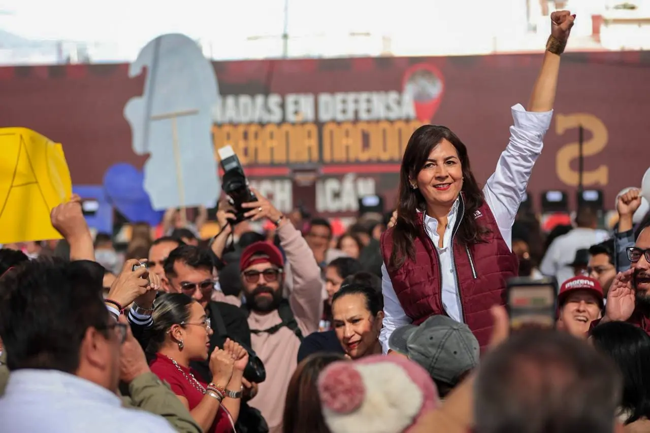 Gaby Molina, lista para llevar a Michoacán por la ruta de la transformación