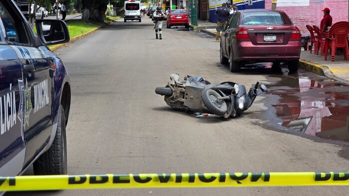 #Galería | Adolescente es baleado cuando viajaba en una moto, en Zamora