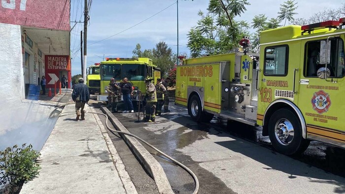 #Galería | Arde domicilio cerca de la Central de Abastos de Morelia