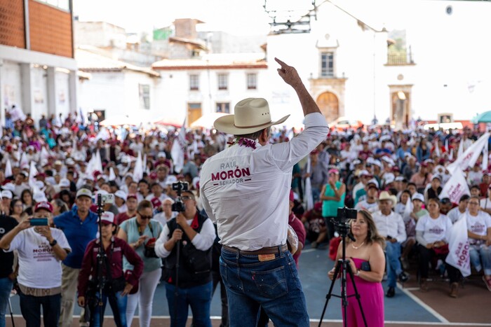 #Galería | El pueblo votará por continuar con el poder de su país, asegura Morón