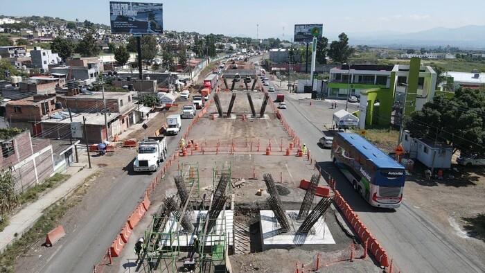 #Galería | Puente vehicular de Villas del Pedregal beneficiará a cerca de 125 mil personas: SCOP