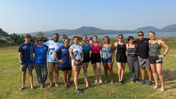 Ganan equipos Morelia-Bicentenario y Ajolotes-INDECO en el Zirahuén Open Water 2024