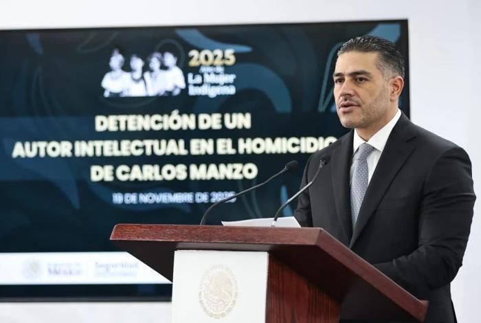 García Harfuch niega vínculos de Miss Universo con crimen organizado