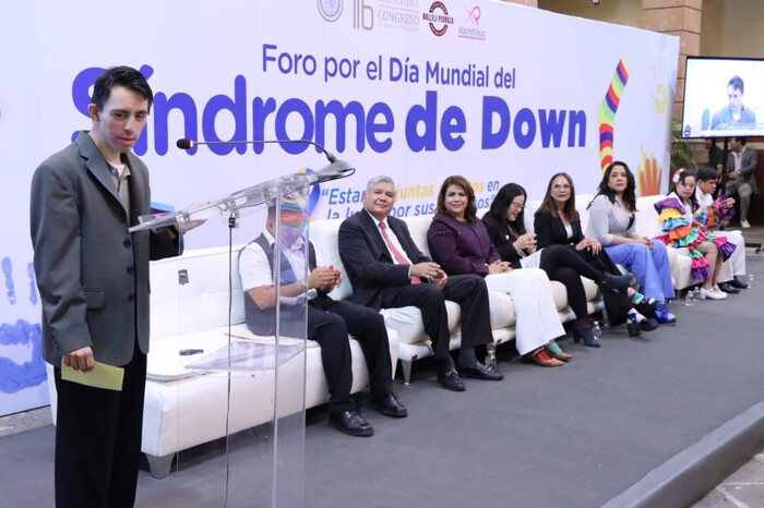 Generar una verdadera inclusión de las personas con Síndrome de Down y fortalecer la igualdad, tarea de todos: 76 Legislatura