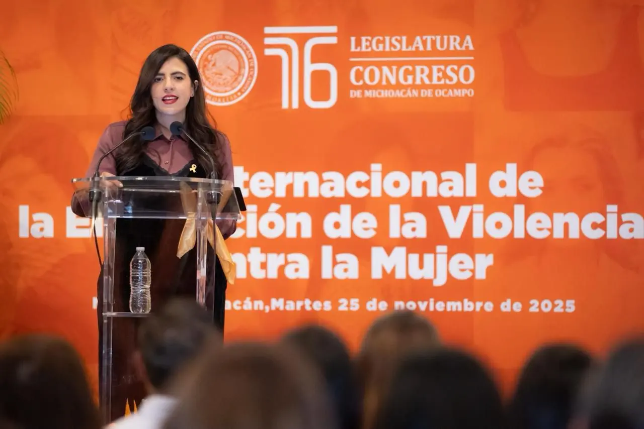 Giulianna Bugarini llama a luchar contra la violencia a las mujeres con leyes que antes les negaron