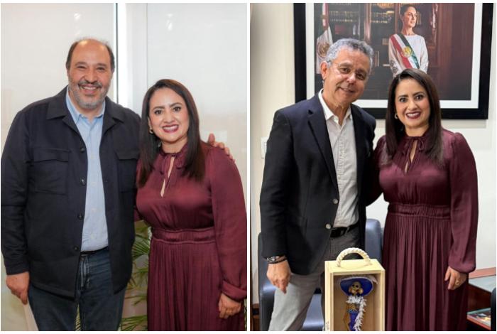 Gladyz Butanda expone sus aportaciones al Plan Michoacán con Batel y César Yáñez