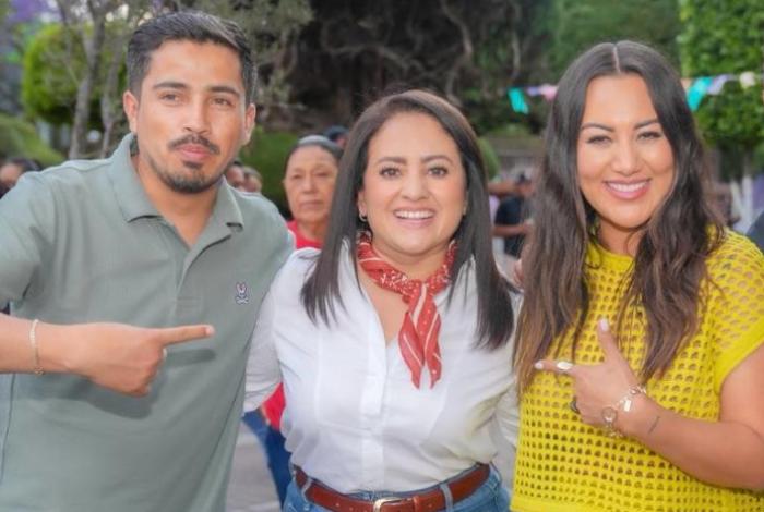 Gladyz Butanda gana respaldo de Moni Valdez en Zacapu