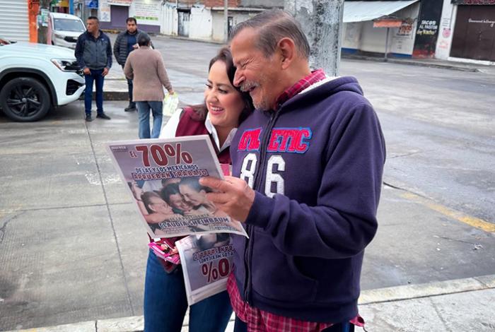 Gladyz Butanda intensifica brigadas en Michoacán y llama a fortalecer la organización territorial