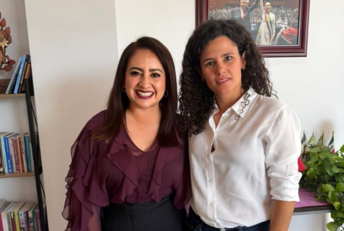 Gladyz Butanda y Luisa Alcalde se reúnen rumbo a 2027