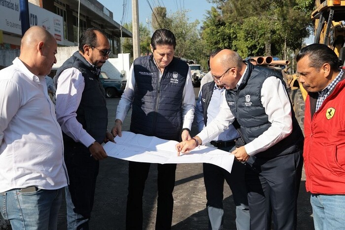 Gobierno de Alfonso Martínez mejora colector pluvial de Avenida Camelinas