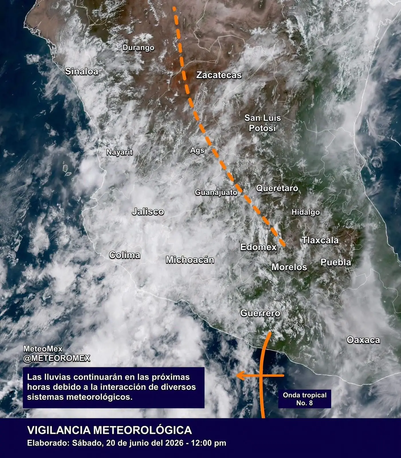 Gobierno de Morelia emite recomendaciones ante fuertes lluvias