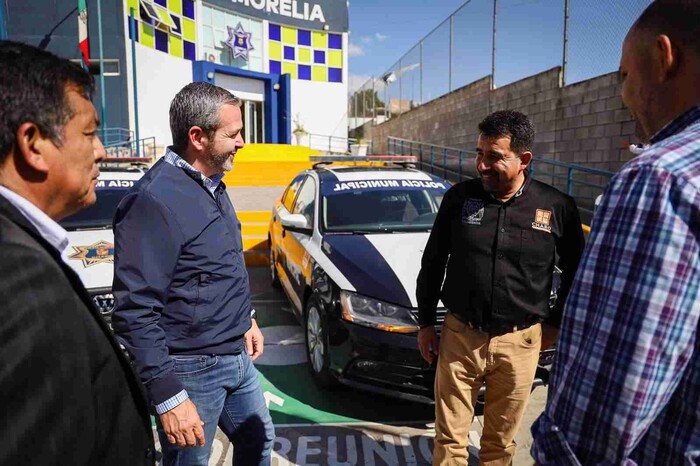 Gobierno de Morelia entrega patrullas en comodato a Charo para fortalecer seguridad en la región