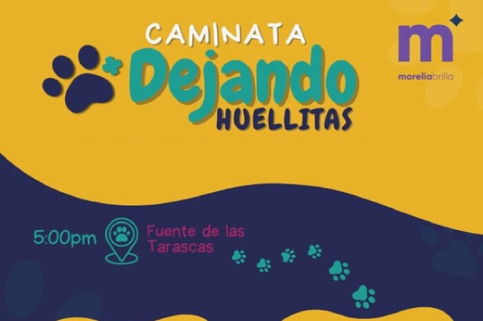 Gobierno de Morelia invita a caminata por la conciencia animal ‘Dejando Huellitas’