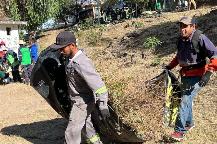 Gobierno de Morelia realiza jornada de limpieza en Las Torrecillas