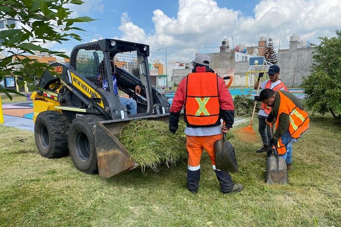 Gobierno de Morelia recupera “El parquecito” en El Vergel