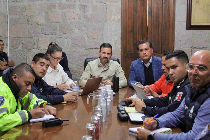 Gobierno de Morelia sostiene reunión intermunicipal para revisar estrategia por contingencia climatológica