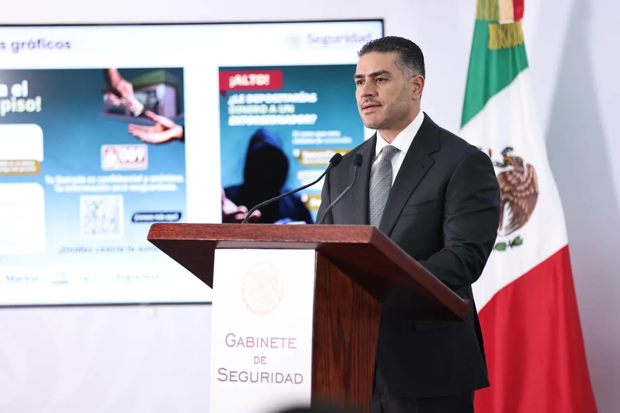 GOBIERNO DE MÉXICO LANZA ESTRATEGIA NACIONAL CONTRA LA EXTORSIÓN