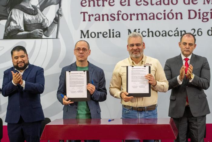 Gobierno digital impulsa transparencia y triplica recaudación en Michoacán