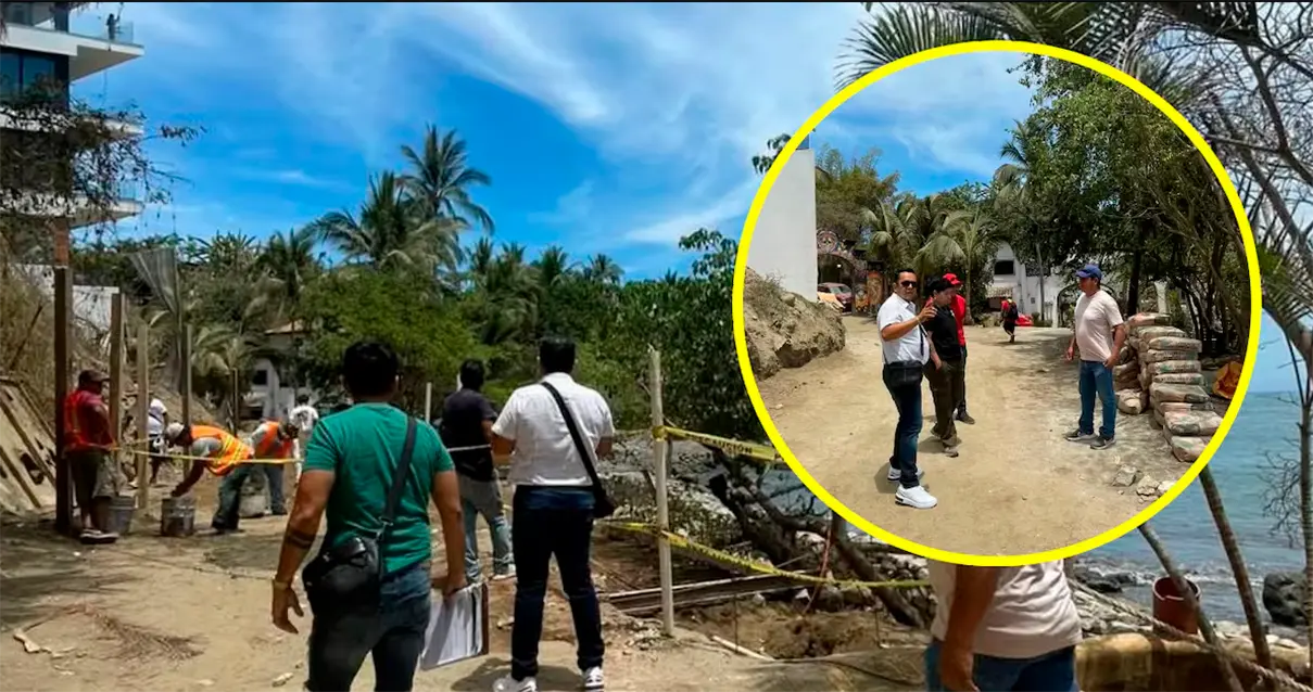 Gobierno federal y ambientalistas frenan intento de privatización de acceso a playa en Sayulita