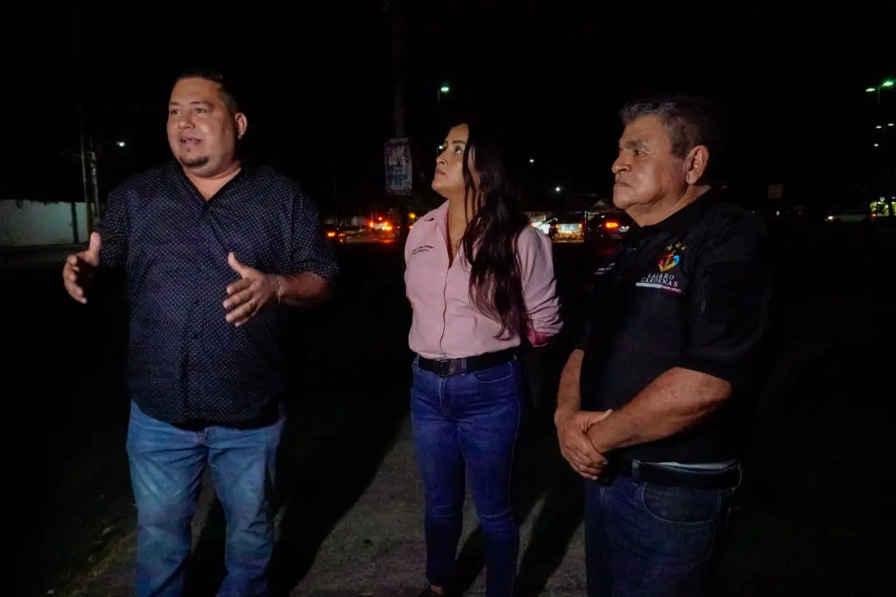 Gobierno Municipal Inauguran Nuevo Alumbrado en Avenida Belisario Domínguez