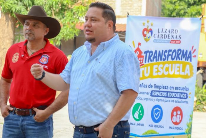 Gobierno Municipal reactiva programa “Transformando tu Escuela”