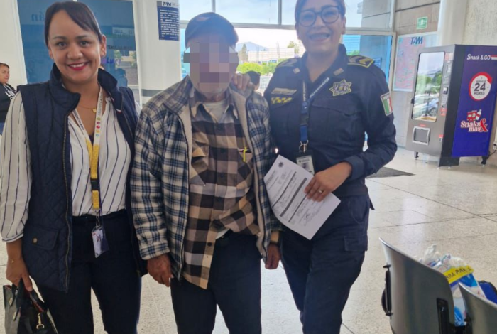 Gracias al protocolo Punto Naranja, Policía Morelia localiza a persona reportada como extraviada en la Terminal de Autobuses