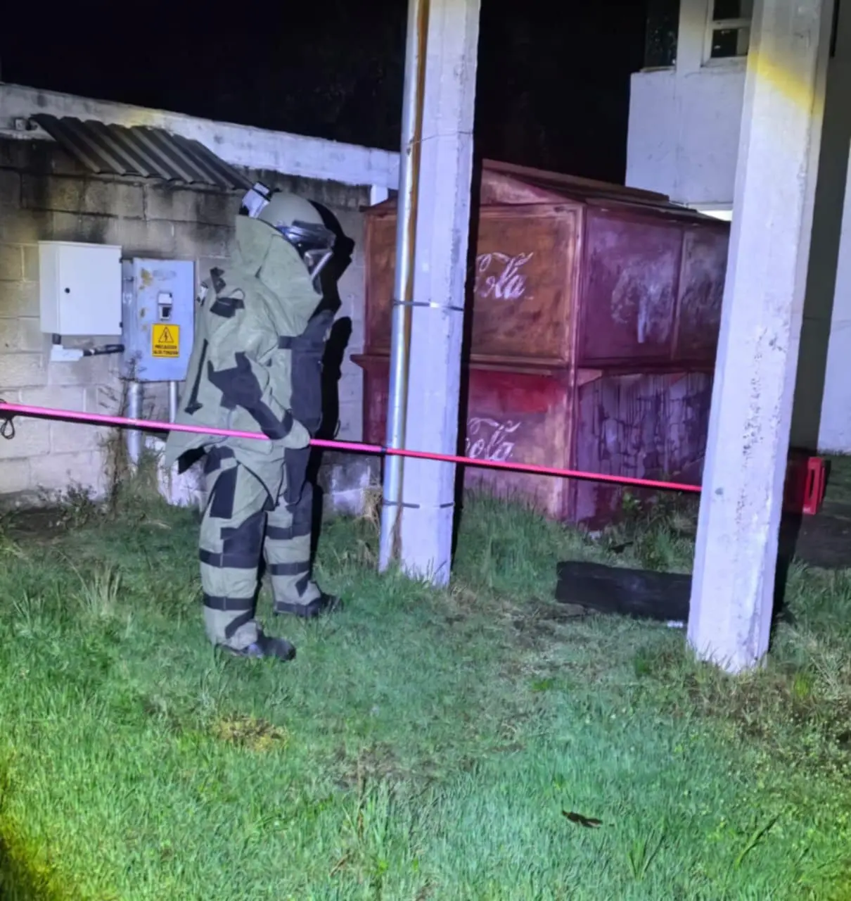 Guardia Civil desactiva granada en Zitácuaro