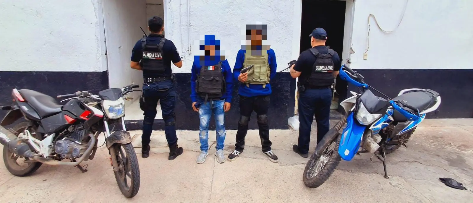 Guardia Civil detiene a 3 presuntos extorsionadores en Puruándiro: SSP