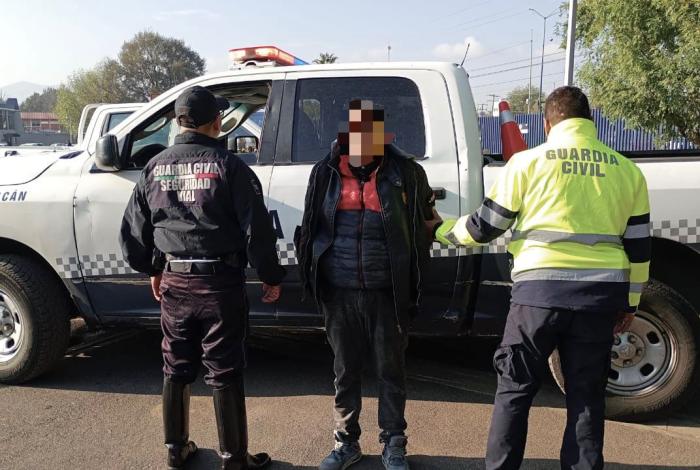 Guardia Civil detiene a presunto asaltante de transeúntes en Morelia