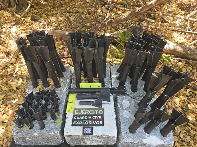 Guardia Civil ha desactivado más de 4 mil explosivos en Michoacán
