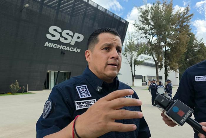 Guardia Civil refuerza desminado en Apatzingán con agrupamiento especializado