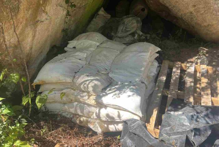 Guardia Nacional y Ejército Mexicano inhabilitan laboratorio clandestino en el municipio de Villa Madero