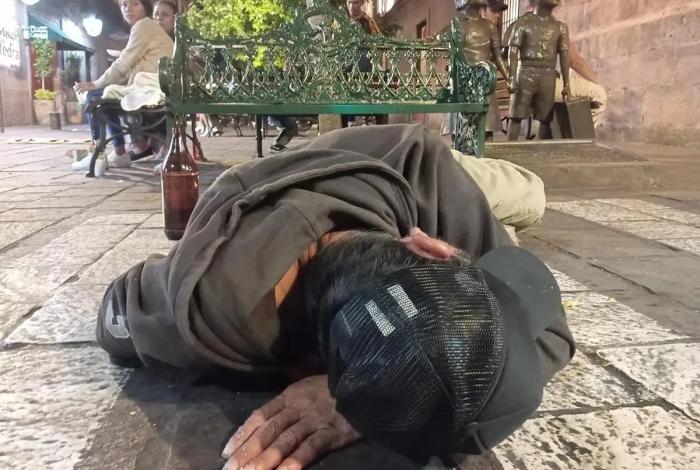 Ha detectado DIF Morelia a 75 personas en situación de calle; 95% con adicciones