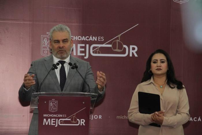 Habrá medidas normales para proteger Palacio de Gobierno en la marcha de mujeres 8 de Marzo: Bedolla