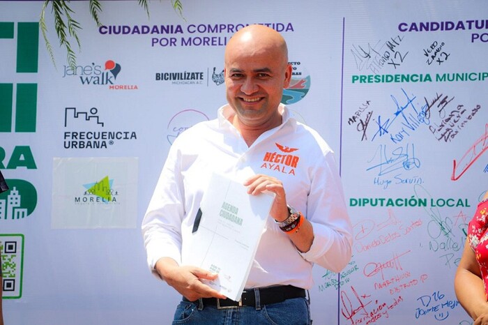 Héctor Ayala firmó la Agenda Ciudadana “Por ti, por mí, por nuestra ciudad”