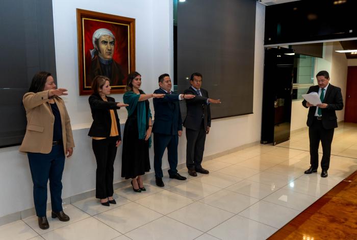 Hill Arturo del Río es nombrado director de la Escuela Estatal de Formación Judicial